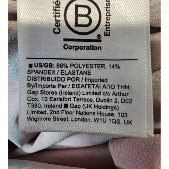 Athleta Womens‎ S Marlow Orange Pink Watercolor Floral Shorts Romper - Picture 16 of 16